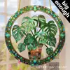 Los adornos de jardín de plantas decorativas en maceta son adecuados para la decoración de jardines de fiestas al aire libre y la decoración de césped paisajístico acrílico