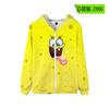 Sudadera con capucha informal con estampado periférico de Bob Esponja, nueva, de Amazon, para hombre y mujer, con cremallera y capucha