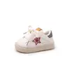 Zapatos Blancos de Estrella para Niños Estilo Nuevo Primavera y Otoño 2026 Zapatos Deportivos Casuales para Niñas Tenis para Bebé Zapatos para Caminar para Bebés