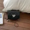 Bolso de cadena para mujer, versión coreana, nuevo de moda verano 2026, bolso cuadrado pequeño casual con personalidad, bolso cruzado de hombro simple de moda