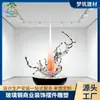 PRFV Pulverizador Dinâmico de Água Gota d'água Elemento Aquático Exposição Aço Inoxidável Parque Paisagem Criativa Elementos Decorativos Personalização