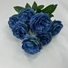 7 buquês de peônias estrangeiras flores artificiais flores falsas flores de casamento arranjo projeto de decoração casa hotel restaurante