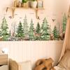MS6497-ZY Adesivo de Parede Decorativo Criativo Floresta Planta Animal para Quarto de Criança Sala de Estar Quarto Plano de Fundo Adesivo de Parede Autoadesivo