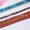 Cinto Jacquard de Poliéster Acessórios de Renda Acessórios para Vestuário Feitos à Mão Cor da Corda Bordado Cintura Alta Elástico Estilo Étnico Fita