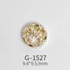 Japonés nuevo estilo uña circón colgante popular flor joyería versátil circón color oro verdadero retenedor G1527-1550