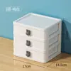 Caja de Almacenamiento para Organización de Escritorio Estilo Ins, Estante de Almacenamiento, Portalápices, Estante de Almacenamiento Tipo Cajón, Caja de Organización para Estación de Trabajo de Oficina
