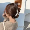Pinza de Tiburón de Metal de Alta Gama para Mujer Accesorios para el Cabello Grandes Cabello Muy Largo Volumen Pinza de Agarre Múltiple Pinza para el Trasero de la Cabeza Tocado