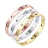 Pulsera Joyería de Acero al Titanio de Alta Calidad para Niña Nicho Lujo Ligero Combinable a Todo Color a Prueba de Baño Acero Inoxidable Estrella de Cinco Puntas
