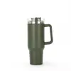 Taza de Hielo de Gran Capacidad de Primera y Segunda Generación 30Oz/40Oz Termo de Acero Inoxidable 304 Taza para Coche Taza de Coche con Popote