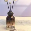 Botella Vacía Sub-empaque Suplemento Aromaterapia Aceite Esencial Ratán No Inflamable Tapa de Haya Contenedor de Agua Floral Fragancia Hotel Casa de Huéspedes