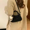 Bolsa Satchel de Luxo Pequena para Mulheres 2025 Nova Moda Bolsa Nuvem Pregueada Versátil para o Dia a Dia Ombro Transversal