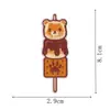 Parches bordados de animales de dibujos animados estilo japonés: parches termoadhesivos de panda, Shiba Inu, conejo, empanadilla para ropa y mochilas
