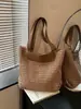Bolsa de Paja Tejida de Verano 2026 para Mujer, Aspecto de Alta Gama, Estilo Vacaciones en la Playa, Bolso de Playa Tejido a Mano, Gran Capacidad, Bolso de Hombro