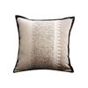 Funda de Almohada Rayada de Chenilla Lujo Accesible Francés Bolsa Suave de Mesita de Noche Cojín Trasero Almohada de Sala de Estar Funda de Almohada de Sofá