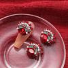 Estilo chinês unhas jóias atacado criativo DIY versátil alto sentido Pequim Ópera rosto decoração de unhas acessórios de diamante artesanal