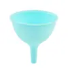 Embudo de Silicona Amazon Grande y Pequeño Embudo Portátil para Aceite Malla Filtrante de Diámetro Grande Embudo de Silicona para Vino para Uso en la Cocina