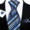 Set de Corbata para Hombre, Caja de Regalo de Lujo para Hombre, Corbata Atada a Mano, Corbata Bordada Jacquard, Diseño de Logo al por Mayor