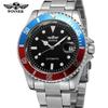 Nuevo reloj mecánico casual para hombre t-winner8066 Reloj mecánico de negocios Reloj mecánico de volante para hombre