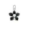Accesorios Transfronterizos para Pulseras y Collares DIY, Colgantes de Corazón, Amuletos de Hilo, Colgantes Hechos a Mano de Flores, Materiales para Colgar en Bolsas