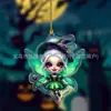 Transfronterizo Nuevo Producto Acrílico Halloween Elfo Interior de Coche Colgante Accesorio para Llaves Soporte para Colgar en el Coche Personalización