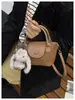 Bolso de Mano de Lujo con Estampado de Leopardo Tipo Bollo para Mujer Otoño 2026 Nuevo de Moda Otoño/Invierno Súper Caliente para el Trabajo Bolso Tote Pequeño de Hombro Cruzado
