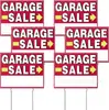 Señal de Jardín para Jornada de Puertas Abiertas de Nuevo Producto Transfronterizo Letrero Rojo Personalizado Señal Indicadora de Dirección con Flecha