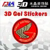 Adequado para modificação de tanque de combustível de motocicleta Honda, adesivos de resina com logo metálico para carro, adesivos 3D para carro HONDA, adesivos para motocicleta