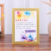 Venta al por mayor de fábrica marco de fotos magnético para niños pared jardín de infantes magnético marco de fotos magnético pegatinas de pared montado simple sin perforar