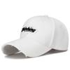 Sombrero de Primavera con Agujeros Plegables de Nuevo Ajuste para Hombres y Mujeres con Letras Bordadas de Algodón Casual a la Moda