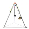 Trípode de Rescate contra Incendios Espacio Limitado Cabezal de Pozo Soporte Triangular Portátil Telescópico Fabricante con Inspección y Protección