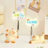 Celebridad de internet nuevo clip divertido para etiquetas de gato caja sorpresa adorno de dibujos animados figura decoración de escritorio regalo de cumpleaños venta al por mayor de fábrica
