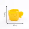 Tetera Mini Colorida Simulada, Taza de Té, Juego de Té, Accesorios de Decoración DIY, Casa de Muñecas, Accesorios para Casa de Juego, Adornos Pequeños