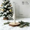 Velas Empilháveis Temáticas de Natal Transfronteiriças, Boneco de Neve, Rena, Velas Perfumadas, Decorações de Feriado, Lembrancinhas, Vela
