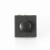 Lanterna Botão de Pressão Interruptor de Botão de Pressão de Dois Pés Régua 12*12mm