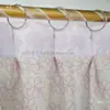 Anillos para Colgar Cortinas Cortina de Ducha Ganchos a Presión Móviles Anillas de Acero para Llaveros Accesorios para Palo de Bandera y Póster