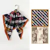 Nuevo Pañuelo de Seda Estampado Digital de Sarga a Doble Cara para Mujer Pañuelo de Flores de Alta Gama Transfronterizo Pañuelo Cuadrado Dulce Fresco para el Pecho Personalizado