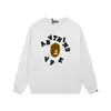 Comercio Exterior Transfronterizo Venta al por Mayor Marca de Moda Pe Tiburón Sudadera de Cuello Redondo Dropshipping Otoño e Invierno Sudadera de Felpa