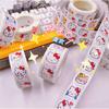 Caperucita Roja Libro con Paquete de Expresiones de KT Cat Rollo de Pegatinas Decorativas para Cuenta de Mano 500 Pegatina Selladora Cinta Explosiones