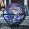 Baloncesto Nezha transfronterizo para niños para uso en preescolar, tamaño 5 de cuero PU resistente al desgaste para entrenamiento para estudiantes de primaria, venta al por mayor
