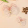 Cinturilla de Cinta de Malla de Puntos Lazo Hecho a Mano Corbata de Moño Rayada Accesorios para Ropa Venta al por Mayor DIY Productos Semi-Terminados