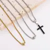 Collar Versátil de Acero Inoxidable Aml para Pareja Estilo Hip-Hop Masculino Accesorios Brillantes de Navidad Joyería