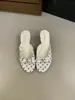 Sandalias de Tacón de Aguja con Puntos y Lazo Estilo Dulce de Punta Abierta para Mujer, Nuevas Pantuflas de Una Sola Tira Estilo Francés Impresionantes 2026
