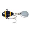 Metal VIB pez plomo Carretera cebo secundario 10g lentejuela compuesta pieza de sonido objeto micro cebo giratorio cebo artificial cebo duro