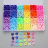 Vendas Diretas da Fábrica Transfronteiriço Amazon 6mm Argila Macia Colorida Contas de Letras Kit de Joias DIY Caixa Miçangas Envio em 48h