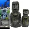 Accesorios para acuarios, decoraciones para reptiles, estatuas de piedra de la Isla de Pascua, manualidades de paisajismo de resina, figuras romanas antiguas