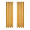 Cortinas Negras de Seda Jacquard Alta Opacidad Amarillas Fabricante Temu Xiyin Cortinas Terminadas de Comercio Exterior