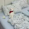 Xiangling Premium Fresco e Estilo Simples Algodão Puro Camada Dupla Gaze Quarto de Dormitório Capa de Edredom Dupla Peça Única Capa de Edredom