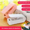 Mini Máquina de Selagem Doméstica Pequena Máquina de Selagem de Plástico Snack Artefato de Vedação à Prova de Umidade Máquina de Selagem de Saco Plástico Portátil de Pressão de Mão