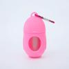 Dispensador de bolsas para excrementos de mascotas al por mayor de fábrica para pasear perros, recogedor de inodoro para perros portátil y lindo de pingüino pequeño