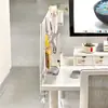 Estante de Almacenamiento de Tablero Perforado Lateral para Escritorio, Panel Divisor de Estación de Trabajo, Estante de Almacenamiento sin Perforaciones para Papelería y Artículos Varios Montado en Pared